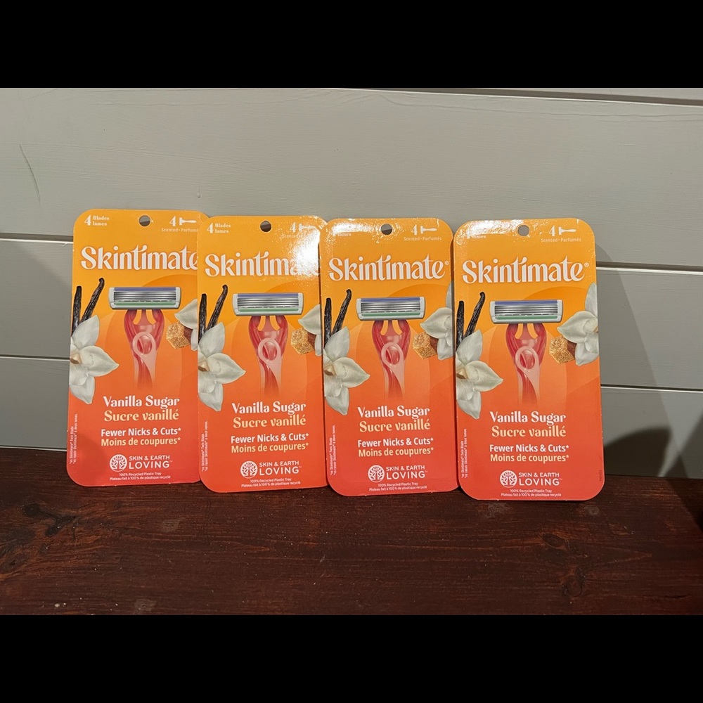 Skintimate Razor 4 blades 4 disposable razor